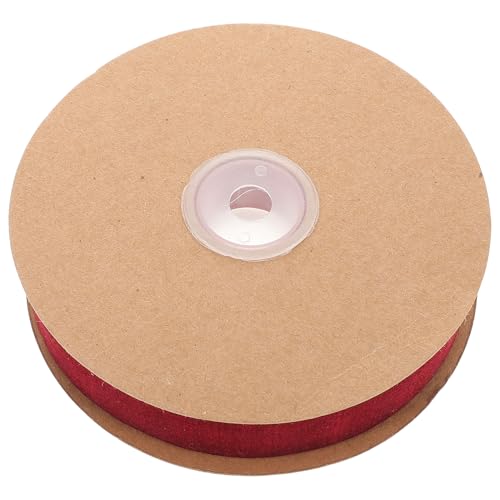 VICASKY Wickelpapier Für Blumenstrauß Satinbandrosen 2. 5 Cm 1-1/2 Zoll Doppelgesicht Satinband Polyester Satingrün-Rollenrollen Wickeln Schleifen Machen Blumenstrauß Hochzeit Machen von VICASKY