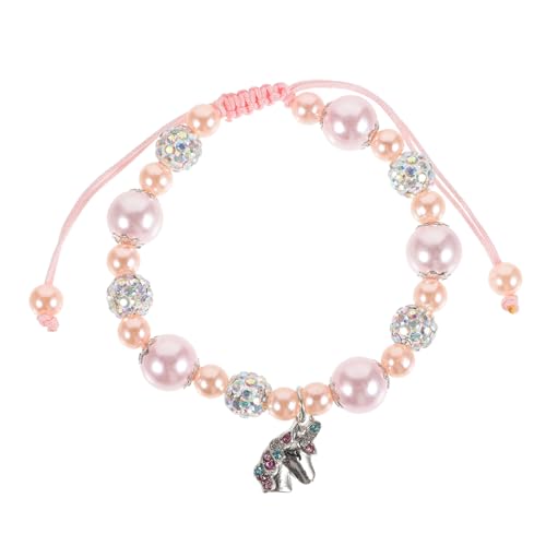 VICASKY Zartes Perlenarmband Für Damen Mit Einhorn Charm Niedliches Farbenfrohes Armband Aus Hochwertigen Perlen Ideal Oder Für Den Alltag Verstellbar Und Bequem Zu von VICASKY