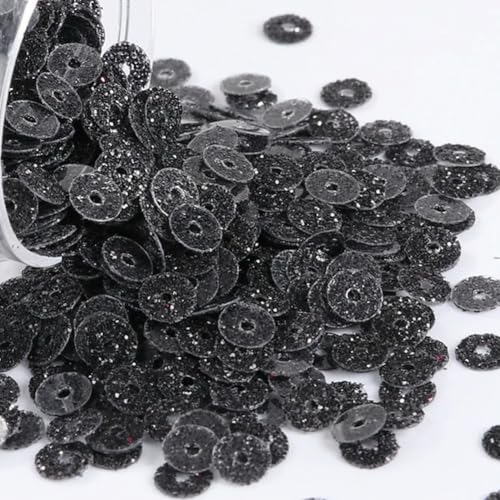 VICIYOO 10 g Pailletten 2 mm 3 mm 4 mm PET-Glitzer-Pailletten, flach, rund, lose Pailletten, Nähen, Hochzeitsdekoration, Basteln, Sammelalbum, DIY-Zubehör von VICIYOO