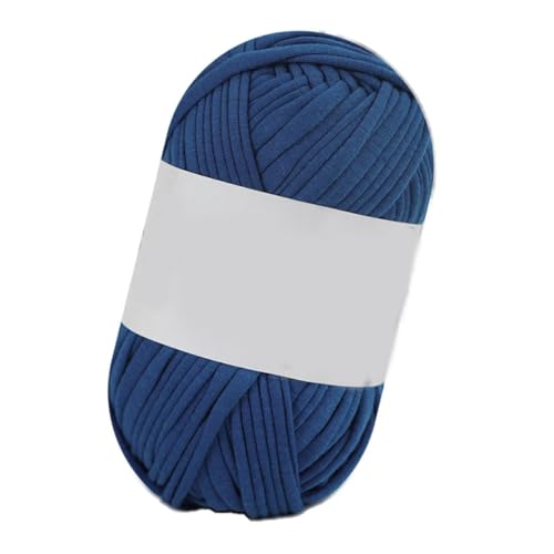 VICIYOO Häkel-Strickband, Dicker Stoff, Stoffstreifen, Garn, Basteln, zum Handstricken, Häkeln, Kissen, Decke, geringe Elastizität, 100 g von VICIYOO