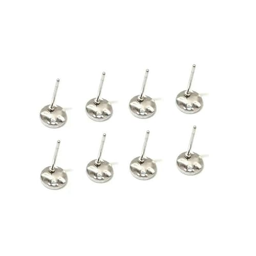 20 Stück 316L Edelstahl Geometrische Ohrstecker Ohrstecker Verbinder Modestile DIY Schmuckherstellung Zubehör-AC1-01 von VIEPGJ