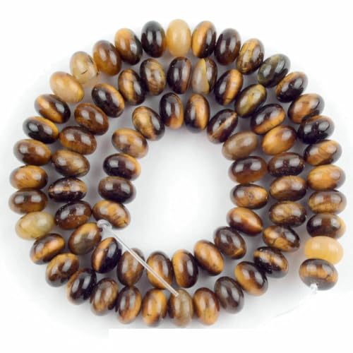 45 Arten von Tigerauge-Steinperlen, natürlicher gelber Cabochon, rund, facettiert, quadratisch, lose Perlen für die Herstellung von Modeschmuck, 2 x 6 mm, Rondelle 45 Arten von Tigerauge-Steinperlen, natürlicher gelber Cabochon, rund, facettiert, quadratisch, lose Perlen für die Herstellung von Modeschmuck, 2 x 6 mm, Rondelle von VIEPGJ