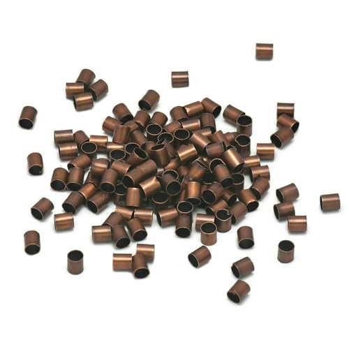 500 Stück Messingrohr-Quetschperlen, Säulenkordel-Abdeckungen, Enden aus Platin für die Herstellung von DIY-Schmuck, Antikkupfer, Durchmesser 3,0 mm, 500 Stück 500 Stück Messingrohr-Quetschperlen, Säulenkordel-Abdeckungen, Enden aus Platin für die Herstellung von DIY-Schmuck, Antikkupfer, Durchmesser 3,0 mm, 500 Stück von VIEPGJ
