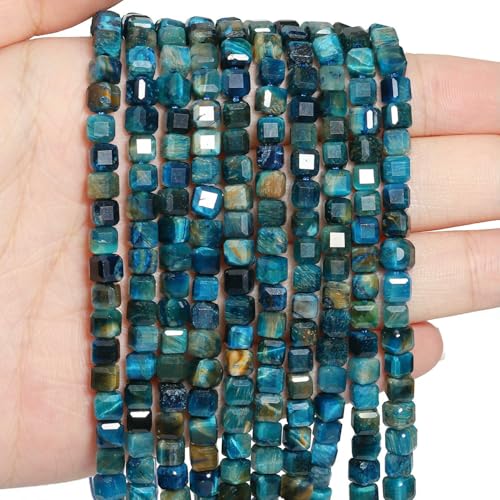 6 mm 8 mm AAA facettierter Würfel Naturstein Seeblaue Tigerauge-Perlen Quadratische Abstandsperlen zur Schmuckherstellung DIY-Armbänder Zubehör-Seeblaues Tigerauge-6 mm ca. 60 Stüc 6 mm 8 mm AAA facettierter Würfel Naturstein Seeblaue Tigerauge-Perlen Quadratische Abstandsperlen zur Schmuckherstellung DIY-Armbänder Zubehör-Seeblaues Tigerauge-6 mm ca. 60 Stüc von VIEPGJ