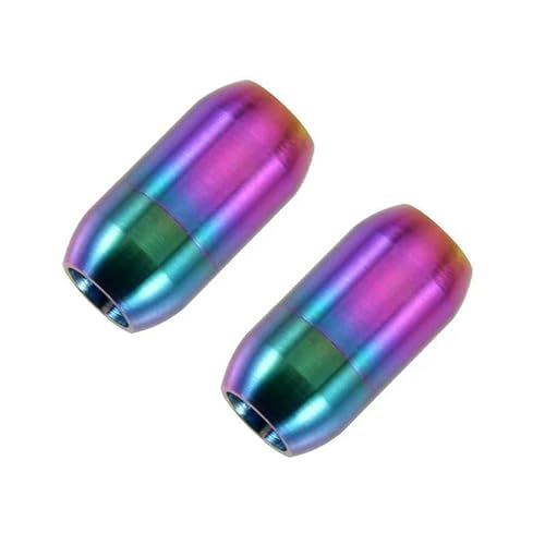 Stück bunte Magnetverschlüsse aus Edelstahl für Lederkordel-Armbänder, Endverschluss, Magnetschnalle, DIY-Schmuckherstellung, mattiert, bunt, Loch 3,0 mm, 2 Stück Stück bunte Magnetverschlüsse aus Edelstahl für Lederkordel-Armbänder, Endverschluss, Magnetschnalle, DIY-Schmuckherstellung, mattiert, bunt, Loch 3,0 mm, 2 Stück von VIEPGJ