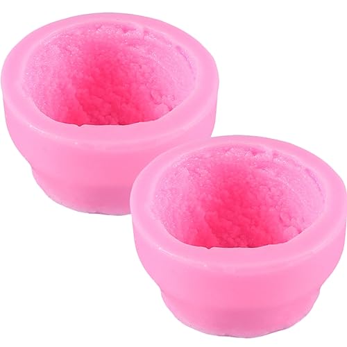 1 Satz Eiscreme Kuchenform Seifenform Keksschablonen Schokoladenform Eistüte Am Stiel Schokoladenkeksform Kekse Kerzenformen Zur Kerzenherstellung Heimform DIY 2Stk VILLCASE von VILLCASE