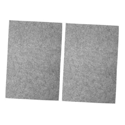 1 Satz Kalligraphie-filzpad Tischunterlage Tischpolster Schreibtisch Matte Felt Pads Painting Mat Praktische Filzunterlage Kalligrafie-filzmatte Tastaturmatte Gefühlt Grey 2st VILLCASE von VILLCASE