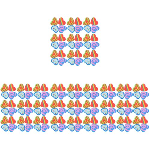 4 Sätze Herz-radiergummi Award-radiergummis Entzückende Radiergummis Entzückende Herzmodell-radiergummis Radiergummis Zum Zeichnen Tragbare Radiergummis 48 Stück * 4 VILLCASE von VILLCASE