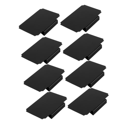 8 Stück Etikettenhalter Nachrichtentafel Etiketten Lebensmittel Etiketten Display Clips Abnehmbare Etiketten Clips Kreidetafel Schilder Clip Regal Etikettenhalter Clips VILLCASE von VILLCASE