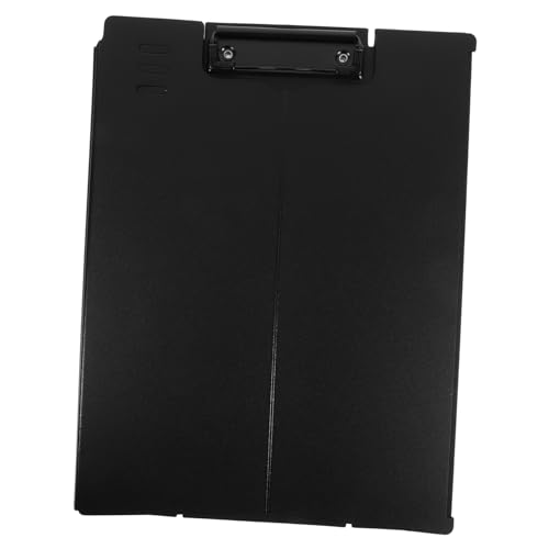 Schreibtafelblock Clipboard-ordner Zwischenablage Ordner Datenzwischenablage Clip-schreibblock Binder Zwischenablage Papierorganisator Für Den Schreibtisch Black Kunststoff VILLCASE von VILLCASE