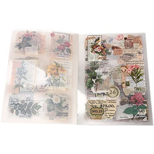 VILLCASE 1 Packung Haustier-Stickerbuch das Notizbuch Umschlagaufkleber alte Aufkleber Lesezeichen scrapbooking sticker scrapbook stickers Scrapbook-Aufkleber Album-Aufkleber das Haustier von VILLCASE