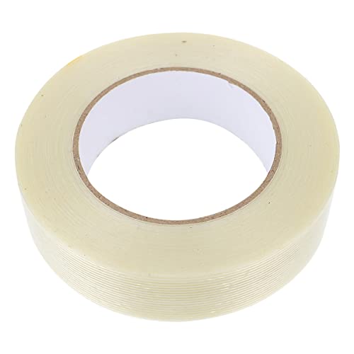 VILLCASE 1 Rolle Glasband packing tape paketband Einseitiges Klebeband transparent tape Heizband für Sublimation Transferband für hohe Temperaturen Klettband Glasfaserband verpacken Khaki von VILLCASE