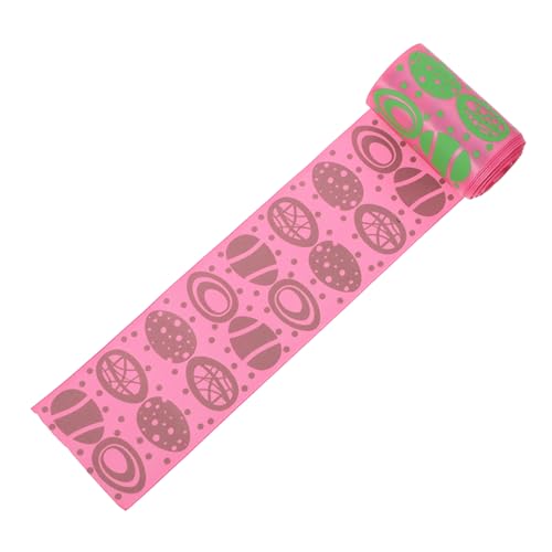 VILLCASE 1 Rolle Osterband grünes Band Kostüme schillernde Edelsteine ti geschenkband ostern dekoband ostern hochzeitsdeko Geschenkband zum Thema Ostern kopfschmuck DIY band Eisendraht Rosy von VILLCASE