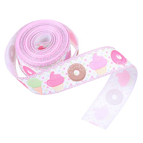 VILLCASE 1 Rolle Schleife thematisiert Obst klebrige Edelsteine Stand Bänder trimmen Zapfen Die ribbon ripsband geschenkband verpackung hochzeitdeko Verpackungsband Polyesterband von VILLCASE