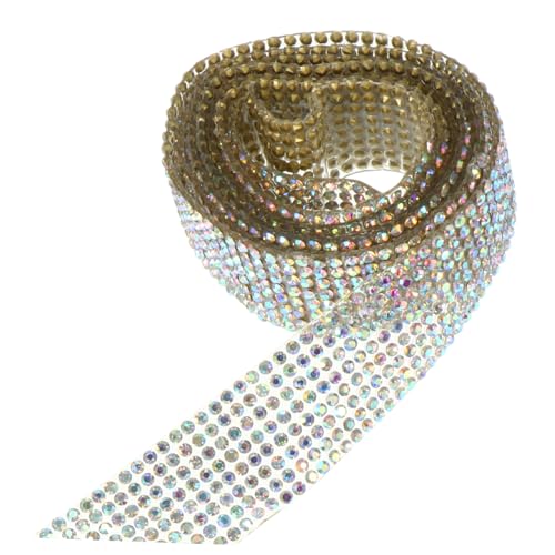 VILLCASE 1 Rolle Von Strass-ribbon-trim Diy-handwerk Hochzeitskleidung Schmuck Dekorationen von VILLCASE