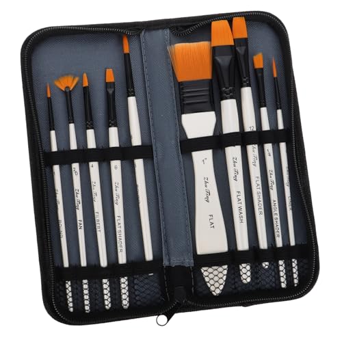 VILLCASE 1 Satz Aquarell Stift Set Multifunktionsbürste Ölgemälde-Set Künstlerpinsel Pinsel Üben Ölpinsel Praktische Bürste Pinsel Für Ölfarbe Multifunktions-aquarellpinsel Holz von VILLCASE