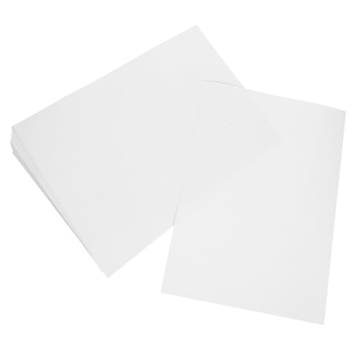 VILLCASE 1 Satz Bedrucktes Papier Papierhandwerk Computerpapier Fotopapier Für Drucker Papier A4 Papier Zum Drucken A4 Leeres Papier Dickes Druckpapier Fotodruckpapier Weiß 50 Blatt von VILLCASE