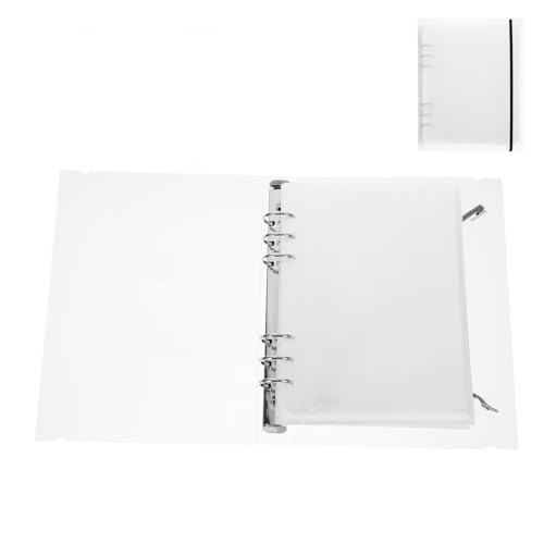 VILLCASE 1 Satz Buch Zur Aufbewahrung Von Ordnern Fotoalbum Binder Kpop-fotokarte Selbstklebende Seiten Für Fotoalben Fotokartenhalter Fotoalbumhülle Brieftasche Fotoalbum Transparent Pp von VILLCASE