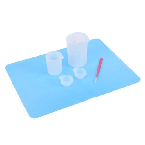 VILLCASE 1 Satz Epoxid-Kit zum Selbermachen Herstellung Geschirr Deckel smarte Tasse Mittel Cocktail Spender messbecher Werkzeuge aus Epoxidharz Silikon-DIY-Tool DIY-Epoxidharz-Werkzeuge von VILLCASE