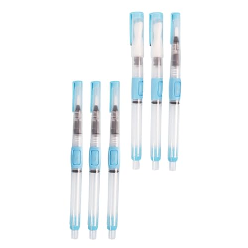 VILLCASE 1 Satz Leitungs wasserstift-Set Pinsel Pigmentmalstift löslicher Malstift aquarellfarben set aquarellfarben stifte tragbare Wasserstifte Wassermalstift aus Kunststoff Plastik Blue von VILLCASE