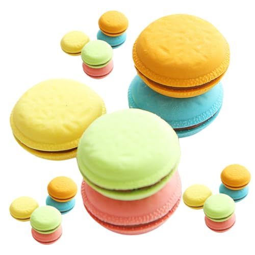 VILLCASE 1 Satz Macaron Radiergummi Mini Radiergummis Für Großpackungen Schreibwaren Radiergummis Für Die Schule Puzzle Radiergummis Malradiergummis Expo Marker Trockenlösch 4 Boxen von VILLCASE