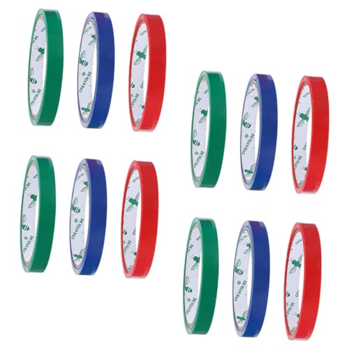 VILLCASE 1 Satz Siegelmaschinenband Klebeband Abdichten Sealing Tape - Convenience-store-tape Dichtbänder Diy-bindeband Nachfüllpackungen Für Verpackungsbindebänder Das Haustier 12 Rollen von VILLCASE