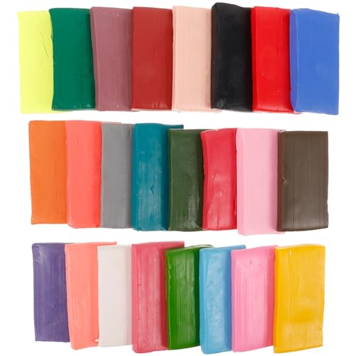 VILLCASE 1 Satz weichen Lehm plastilin für bastelkasten plastelina gummilippe soft clay helle Tonfarbe Überraschungen für Geburtstage von Freunden Lehmhandwerk Ton-Kit PVC von VILLCASE