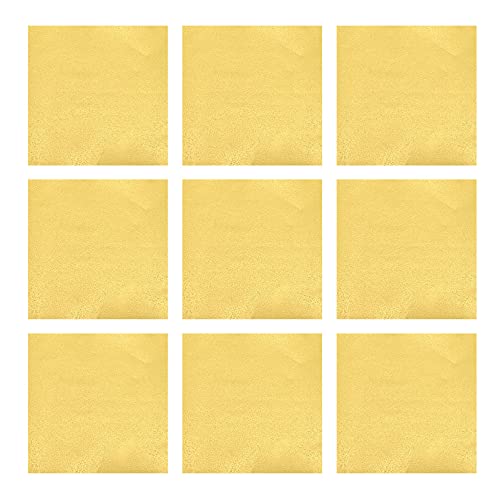 VILLCASE 100 Stück 10 X 10 Cm Quadratisches Origami-Papier – Goldenes Doppelseitiges Faltpapier – Farbiges Bastelpapier – Origami-Papier-Set Für Diy-Bastelarbeiten von VILLCASE