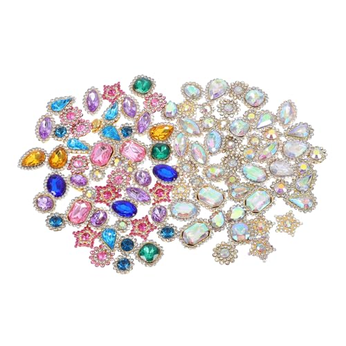 VILLCASE 100 Stück Diy Strasssteine Sonnenblumen Handnäh Rhinestones für Haarspangen Accessoires Dekorative Bastelmaterialien für Designs VILLCASE 100 Stück Diy Strasssteine Sonnenblumen Handnäh Rhinestones für Haarspangen Accessoires Dekorative Bastelmaterialien für Designs von VILLCASE
