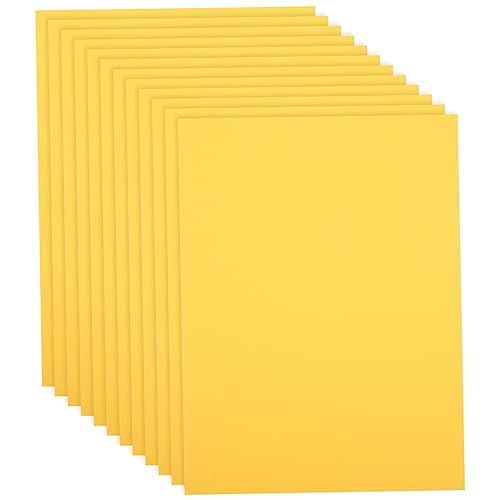 VILLCASE 100St dünnes Faltpapier Washi-Papier Pastell farbiges Origami-Papier bastel materialien einschlagpapier druckerpapier cardboard DIY-Bastelpapier Origami-Papiere zum Basteln Yellow von VILLCASE