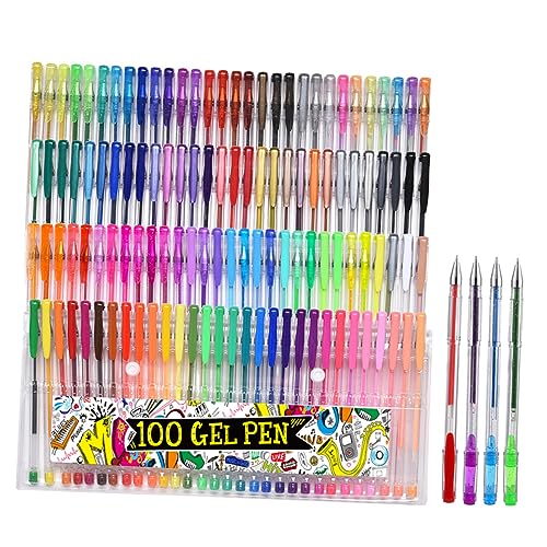 VILLCASE 100st Aquarellstift Kugelschreiber Zarter Zeichenstift Zarte Lackmarker Praktische Markierungsstifte Schulzubehör Multifunktionsstifte Multifunktionale Lackmarker Textmarker Abs von VILLCASE