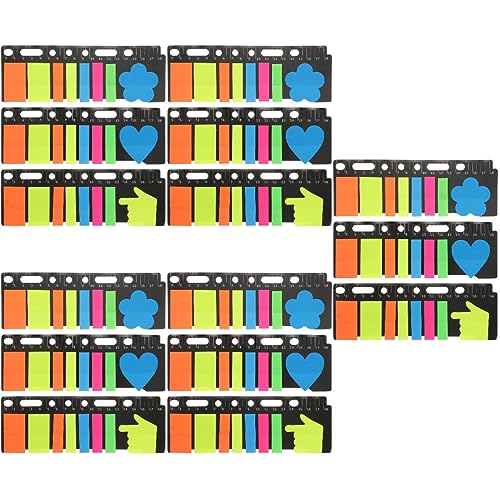 VILLCASE 15 Sätze Haftnotizen Für Haustiere Liste Ordnertrenner Hängeetiketten Textmarker Transparent Ausstellung Pastell Sehen Post Klebrig Aufkleber Süßes Stationäres Halter Das Haustier von VILLCASE