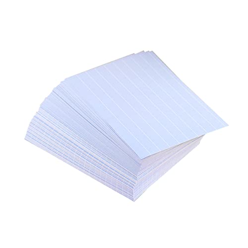 VILLCASE 150 Stk Karteikarte Schreiben Linierte Wortstreifen Lernkarten Leer Aufzeichnen Alphabet-flash-karten Karteikarten Farbige Notizkarten Memokarten Karten Notieren 4x6 Karton Papier von VILLCASE