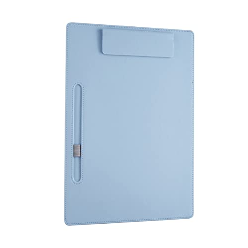 VILLCASE 1Stk Aktenordner schreibtafel buchstabentafel cartape Klemmbrett clipboard A4-Profilclip A4-Ordner-Zwischenablage Bausatz Aktenhalter aus Papier zarte Notizblöcke pp Sky-blue von VILLCASE