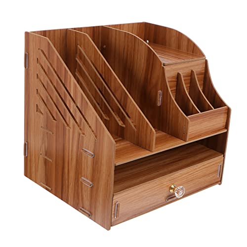 VILLCASE 1Stk aus Holz Aufbewahrungsbehälter für Dekorationen Desktop-Organizer Schreibtisch Schubladenbox schreibtischschublade Tischorganisator Aufbewahrungsschublade von VILLCASE