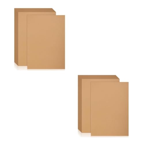 VILLCASE 2 Sätze 2 Sets Malerei Handgeschöpfter Karton Skizze Papierkarton Drucke Papierkarton Dicker Papierkarton Druckpapier Karton Handgeschöpfter Papierkarton 50 Stück * 2 von VILLCASE