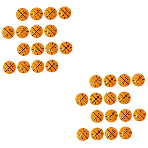 VILLCASE 2 Sätze Bleistiftspitzer Basketball-partygeschenke Automatisch Basketballformschärfer Basketball-bleistifte Produkt Scherenschärfer Buntstifte Für Orange Metall 16 Stück * 2 von VILLCASE