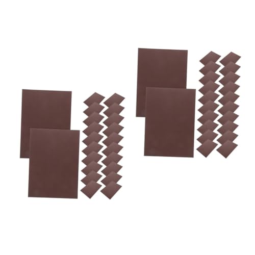 VILLCASE 2 Sätze Handbemaltes Kartenpapier DIY Papiere Kartenpapiere Zeichnungs Bastelpapiere Zeichenpapier Kartonpapier Zum Basteln Kartenpapiere Dickes Papier Kaffee 30 Stück * 2 von VILLCASE