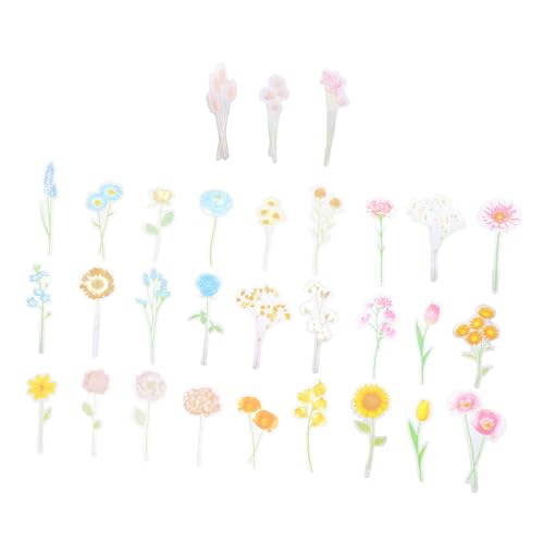 VILLCASE 2 Stück 5 Haustier Sticker Scrapbook Zubehör Scrapbook Sticker Blumen Ästhetische Sticker Ghibli Tape Floral Applikation Scrapbooking Süße Sticker Planer Sticker Das von VILLCASE