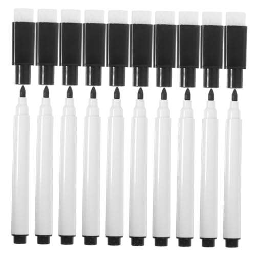 VILLCASE 20 Stück Whiteboard Stift Radiergummis Mini Whiteboard Kühlschrank Whiteboard Stifte Löschbarer Sand Radiergummi Löschbare Stifte Whiteboard Marker Trocken Abwischbare von VILLCASE