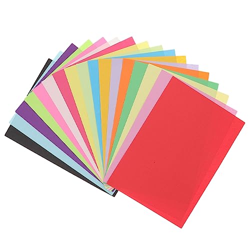 VILLCASE Handgeschöpftes Papier Blätter 20 Farben Zeichenpapier für Jungen und Mädchen Origami-papierblumen von VILLCASE