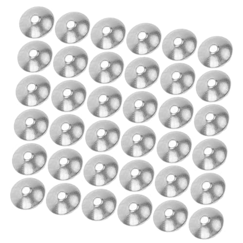 VILLCASE 200 Stück Perlenhut Perlenkappen Für Die Schmuckherstellung von VILLCASE
