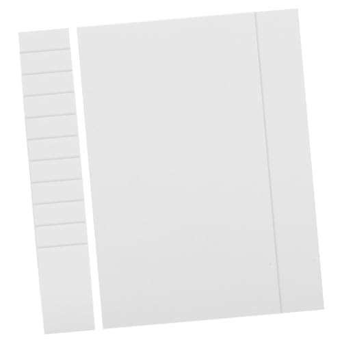 VILLCASE 200St leere Karte memo karten bastelkarten Karten für Memos DIY Karten postcard kilings Notizblöcke Memoboard Speicher Flashcards Speicher Karteikarten Wortnotizkarten Papier Weiß von VILLCASE