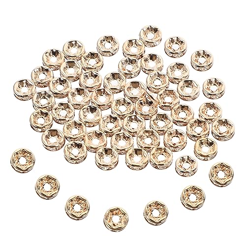 VILLCASE 250 Stück Spacer Perlen Verschiedene Perlen Für Die Schmuckherstellung Anhänger Spacer Charms Ohrringe Biegeringe Spacer Charms Für DIY Spacer Charms Zum Basteln Lose von VILLCASE