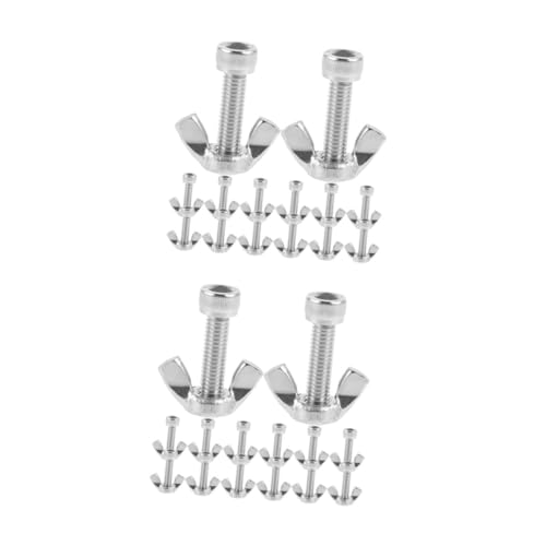 VILLCASE 28 Stck Teiliges Rad Schlägerschrauben Set Ersatz Pins für Keramik Töpferscheibe Leicht Tragbar Kompatibel mit Standard Radkopf für Töpferbedarf und DIY Keramikarbeiten VILLCASE 28 Stck Teiliges Rad Schlägerschrauben Set Ersatz Pins für Keramik Töpferscheibe Leicht Tragbar Kompatibel mit Standard Radkopf für Töpferbedarf und DIY Keramikarbeiten von VILLCASE