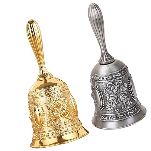 VILLCASE 2pcs Europäischer Stil Handbell Restaurant Service von VILLCASE