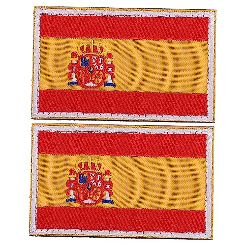 VILLCASE 2st Aufkleber Mit Nationalflaggen Benutzerdefinierter Patch England-flagge Kanada-flagge Benutzerdefinierte Flaggen Dekoration Aufnäher Mit Nationalflaggen Fahnenstange Polyester von VILLCASE