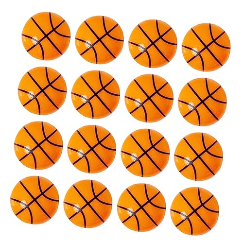 VILLCASE 3 Sätze Bleistiftspitzer Basketballformschärfer Basketball-partygeschenke Offic Bleistift Anspitzer Für Bleistift Anspitzer in Basketballform Plastik Orange 16 Stück * 3 von VILLCASE