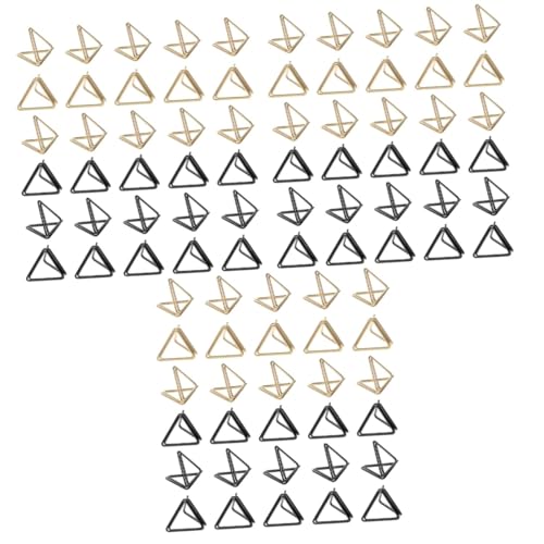 VILLCASE 3 Sätze Geformte Büroklammer Büroklammern Dreieckige Memo-clips Diagramm Fotoständer Für Die Tischanzeige Kernstück Partyboxen Dreieckige Memoclips Aluminiumlegierung 30 Stück * 3 von VILLCASE