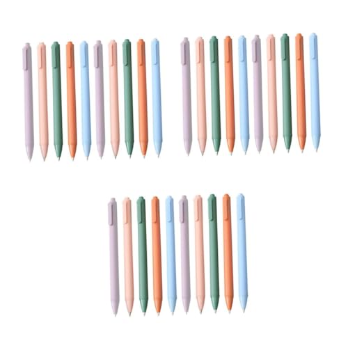 VILLCASE 3 Sätze Gel Stift Neutralstift Gelstifte Farbig Weihnachtstintenstift Schreibwaren Stift Osterkörbchenfüller Kugelschreiber Weihnachtsstifte Lustige Stifte Plastik 10 Stück * 3 von VILLCASE